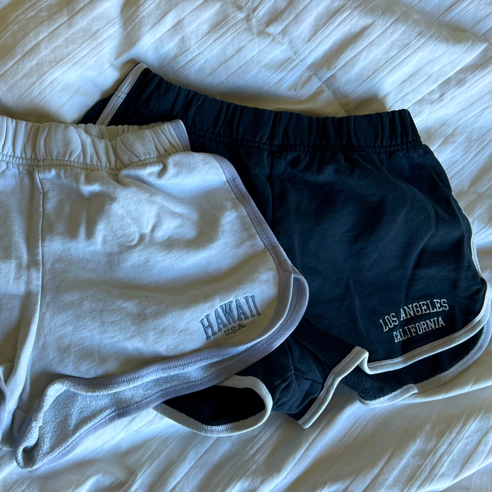 Two Brandy Melville Lisette Shorts